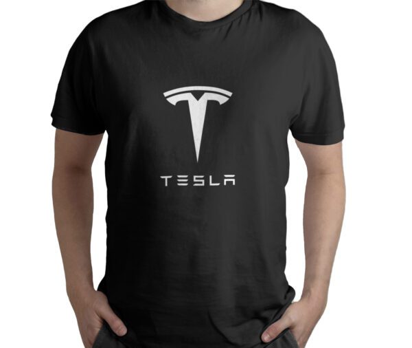 TeslaT-Shirt 1 Τεμάχιο - Black