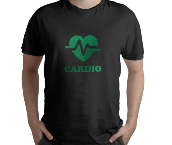 Cardio T-Shirt 1 Τεμάχιο - Black