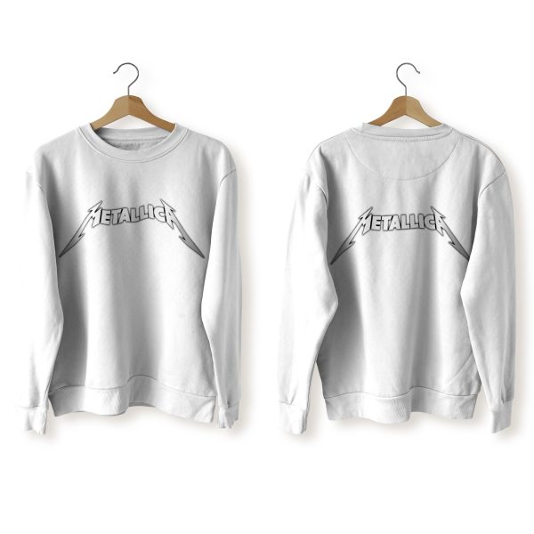 Metallica Long Sleeve 1 Τεμάχιο - White