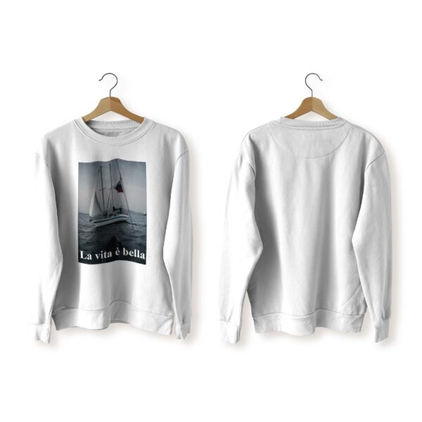 La Vita è Bella Long Sleeve 1 Τεμάχιο – White